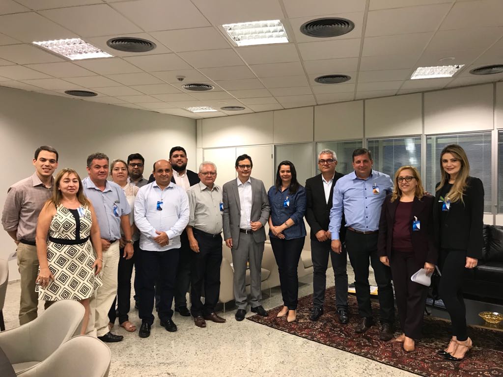 Reunião da Diretoria da ACEPREM com o Presidente do TCE, DR. EDILBERTO, EM 16/04/18.