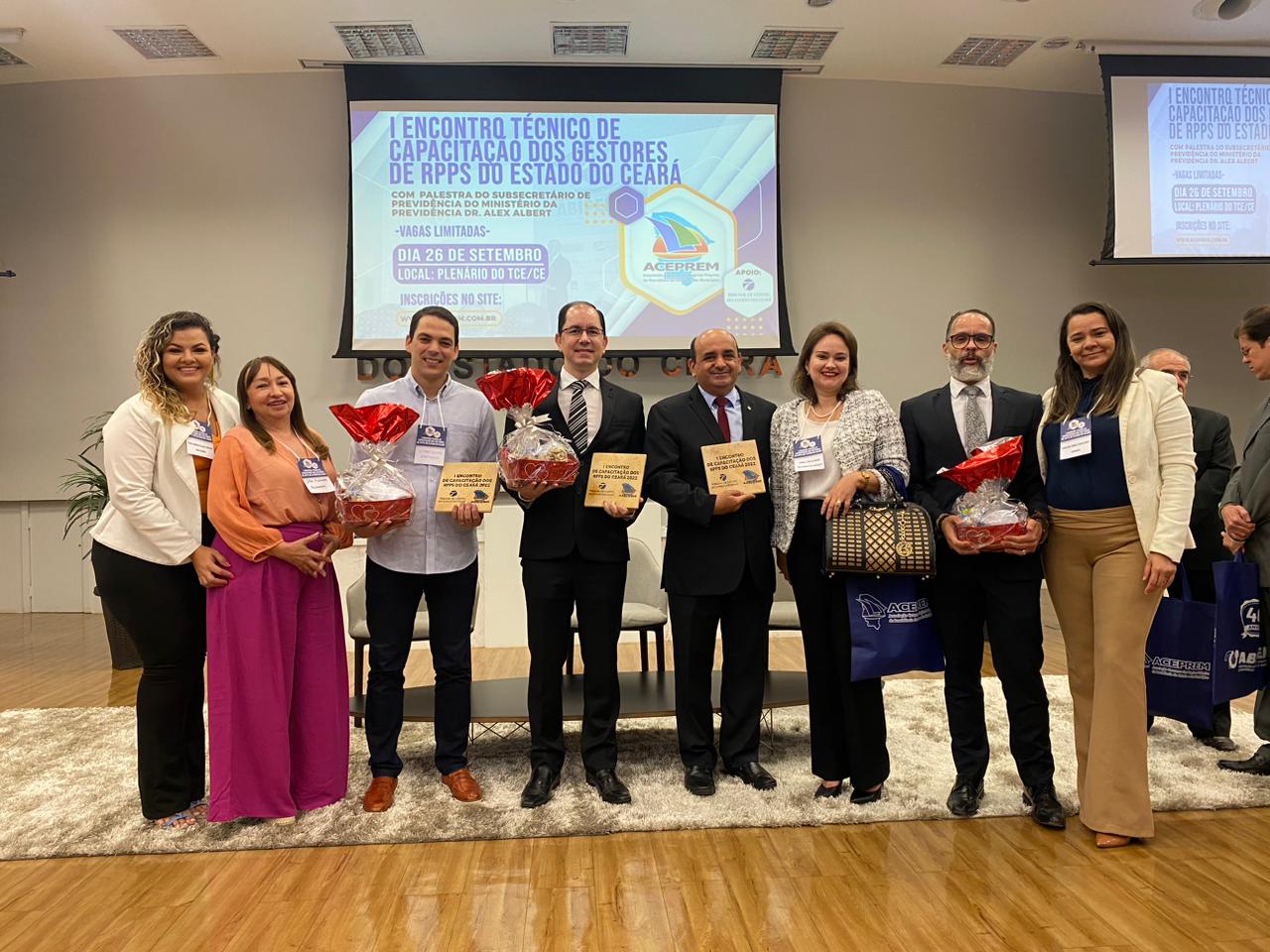 I ENCONTRO TÉCNICO DE CAPACITAÇÃO DOS RPPS DO ESTADO DO CEARÁ COM O TCE/CE